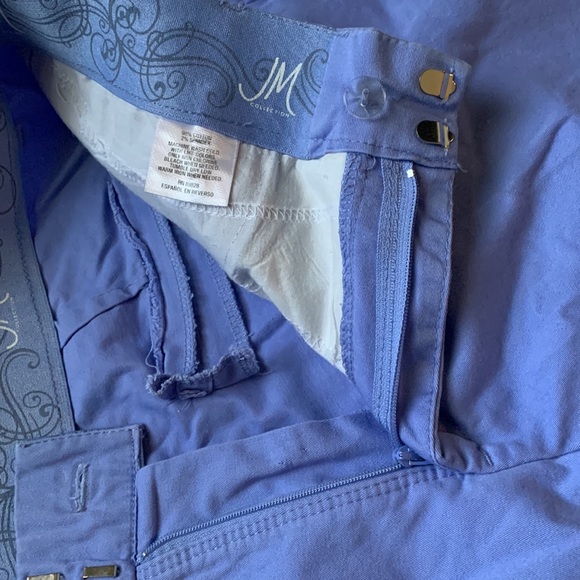 JM collection, 12, blue , cropped pants - Picture 2 of 5